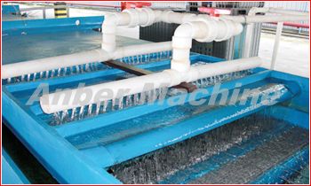 Zinc pool of wire galvanizing line